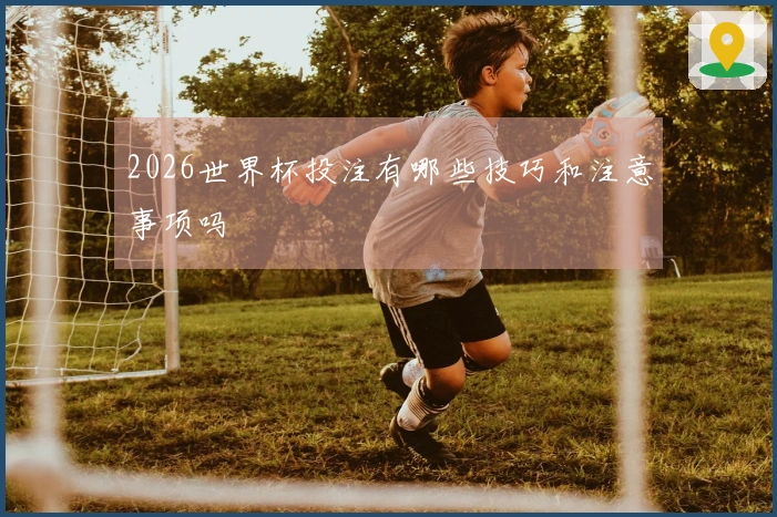 2026世界杯投注有哪些技巧和注意事项吗